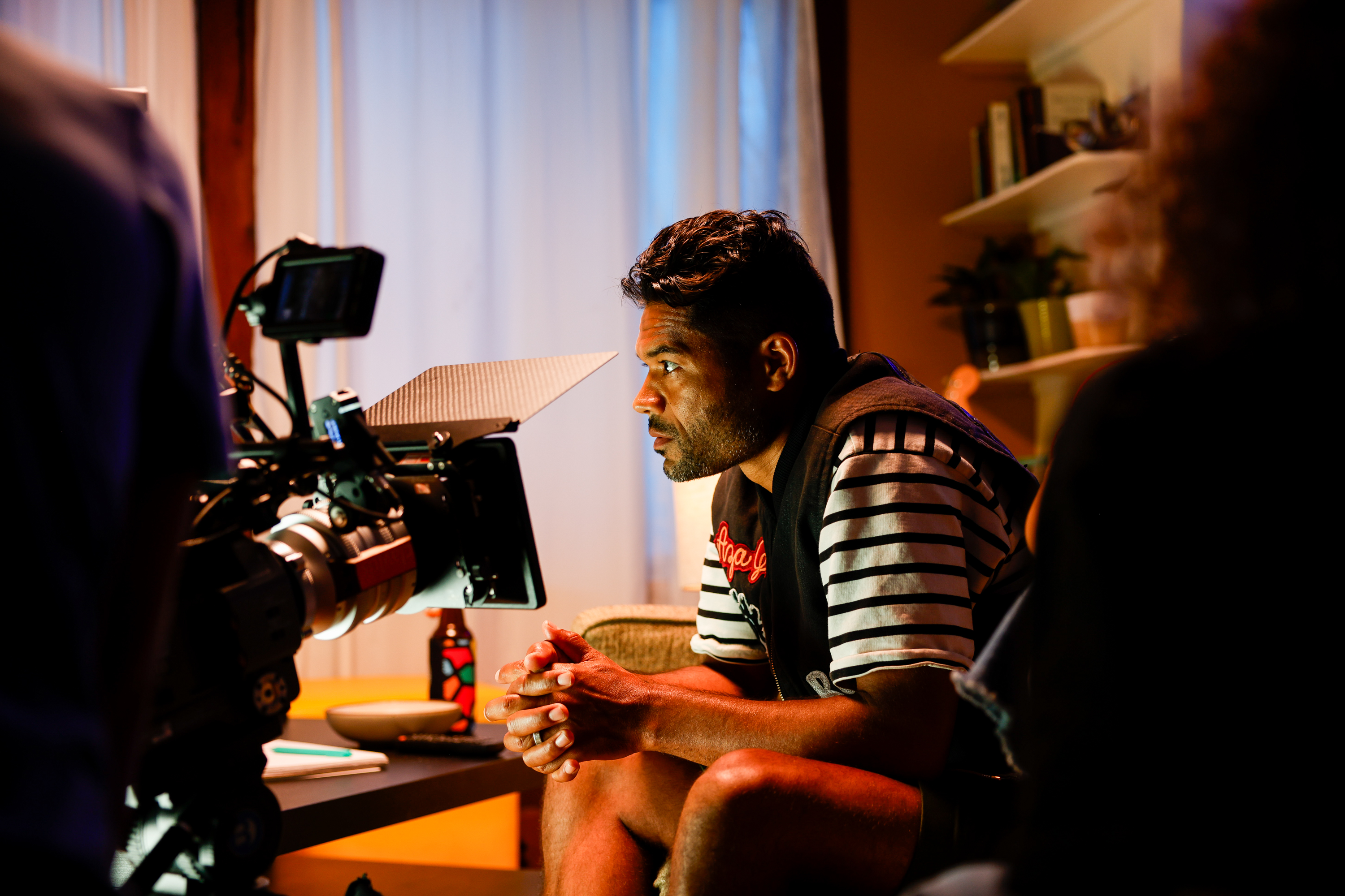 Behind the scenes